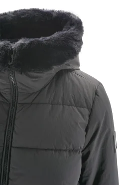 Discount Piumino Heden con Inserti in Eco Pelliccia / Donna Giubbini