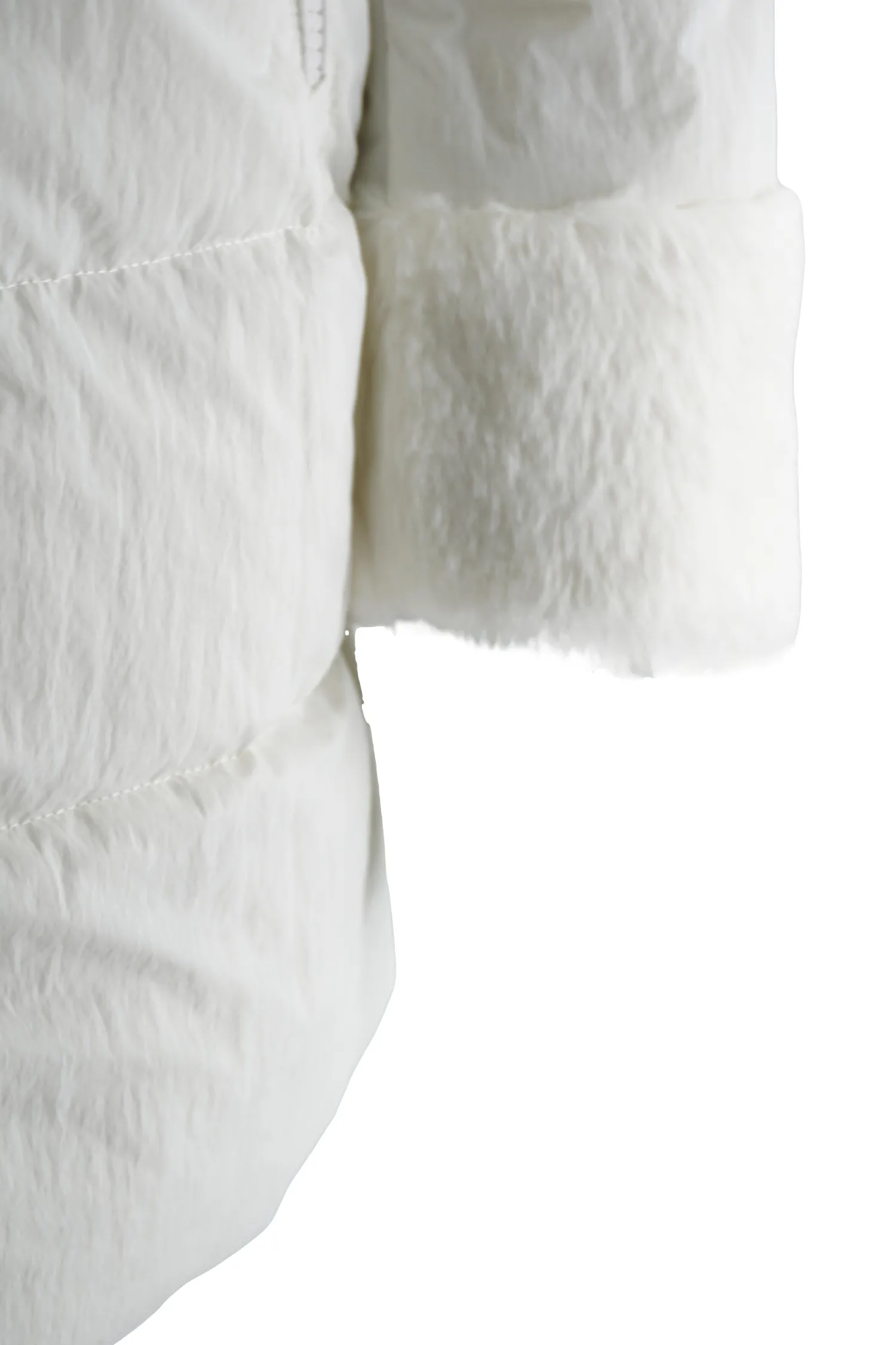Outlet Piumino Heden con Inserti in Eco Pelliccia / Donna Giubbini