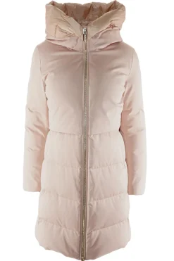 Discount Piumino Lungo Bi-Materiale / Donna Giubbini