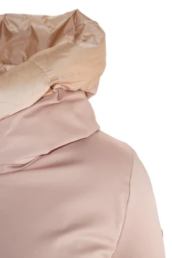 Discount Piumino Lungo Bi-Materiale / Donna Giubbini