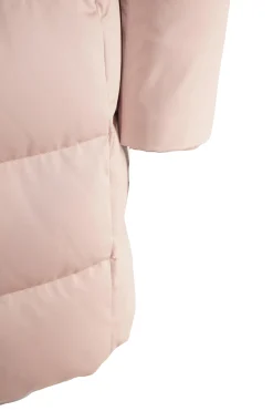 Discount Piumino Lungo Bi-Materiale / Donna Giubbini