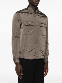 New Piumino Modello Camicia / Uomo Giubbotti