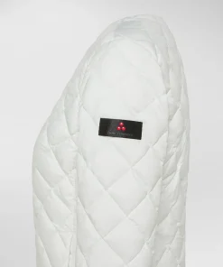 Best Piumino Slim con Trapunta a Rombi / Bianco Donna Giubbini