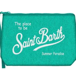 Sale Pochette Aline Effetto Denim / Uomo Pochette|Pochette