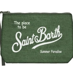 Clearance Pochette Aline in Lino / Uomo Pochette|Pochette