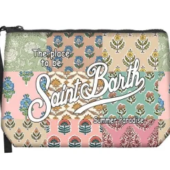 New Pochette Aline in Scuba con Stampa / Uomo Pochette|Pochette