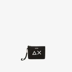 Hot Pochette in Canvas con Logo / Donna Pochette
