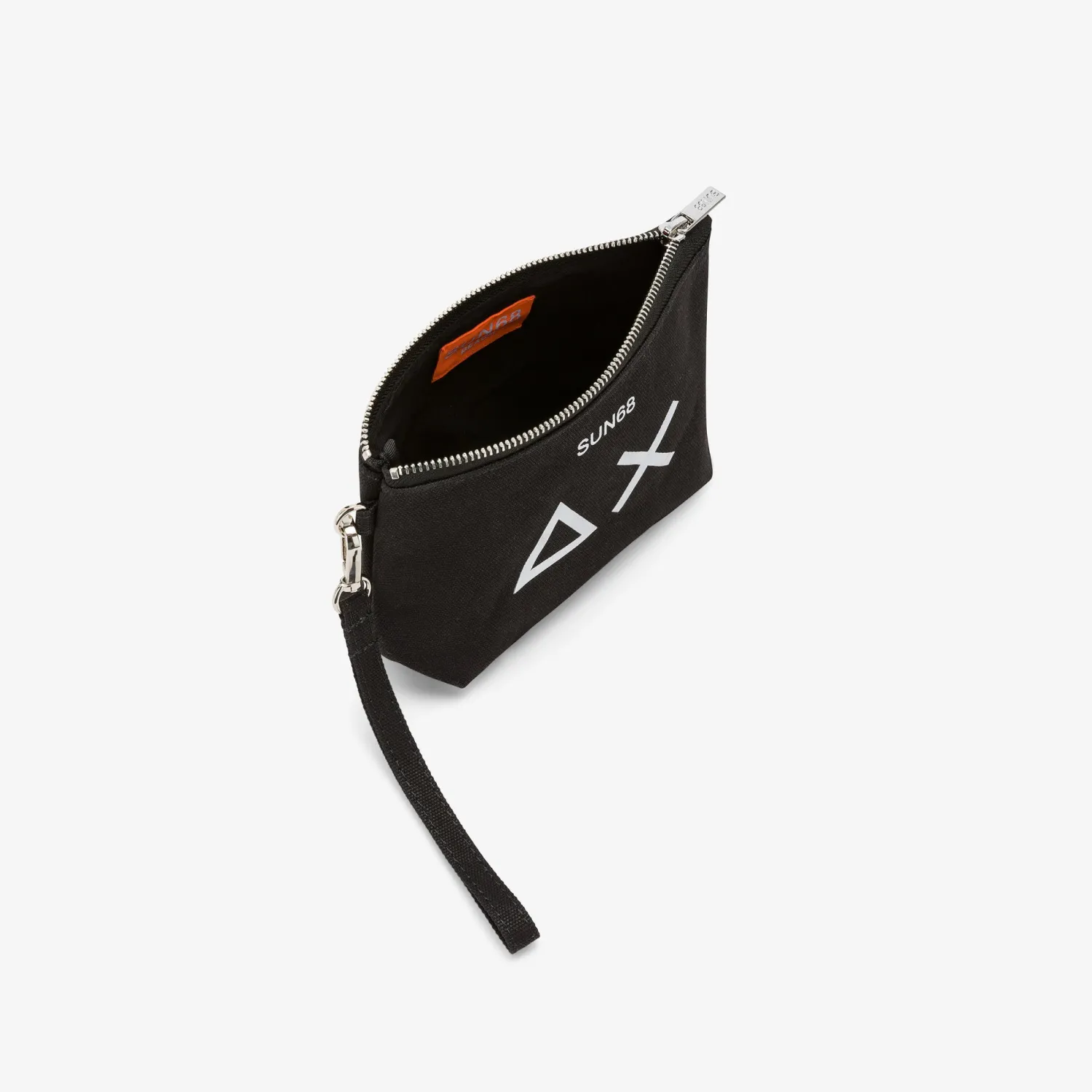 Hot Pochette in Canvas con Logo / Donna Pochette