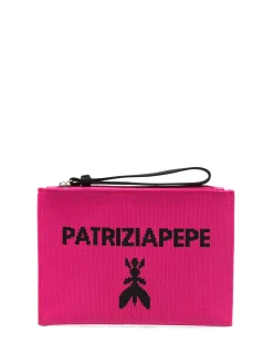 Pochette Small con Logo Jacquard / Donna Borse A Spalla