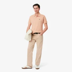 Clearance Polo 12.12 con Logo / Arancione Uomo Polo