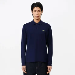Polo a Maniche Lunghe con Logo / Uomo Polo
