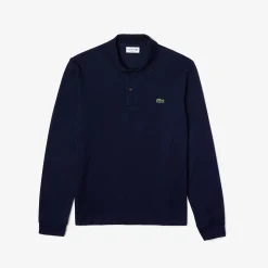 Polo a Maniche Lunghe con Logo / Uomo Polo