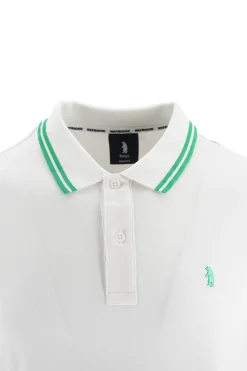 Hot Polo con Dettagli a Contrasto / Uomo Polo