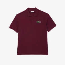 Clearance Polo con Logo Grande in Piqué di Cotone / Uomo Polo