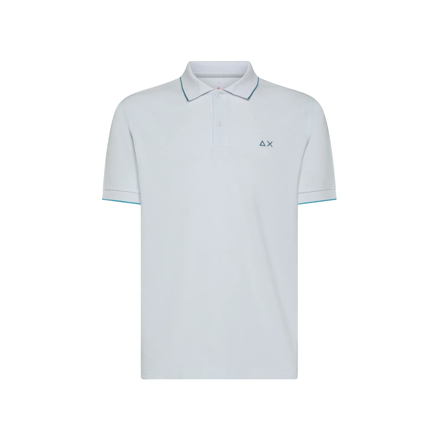 Outlet Polo con Riga Sottile a Contrasto / Uomo Polo