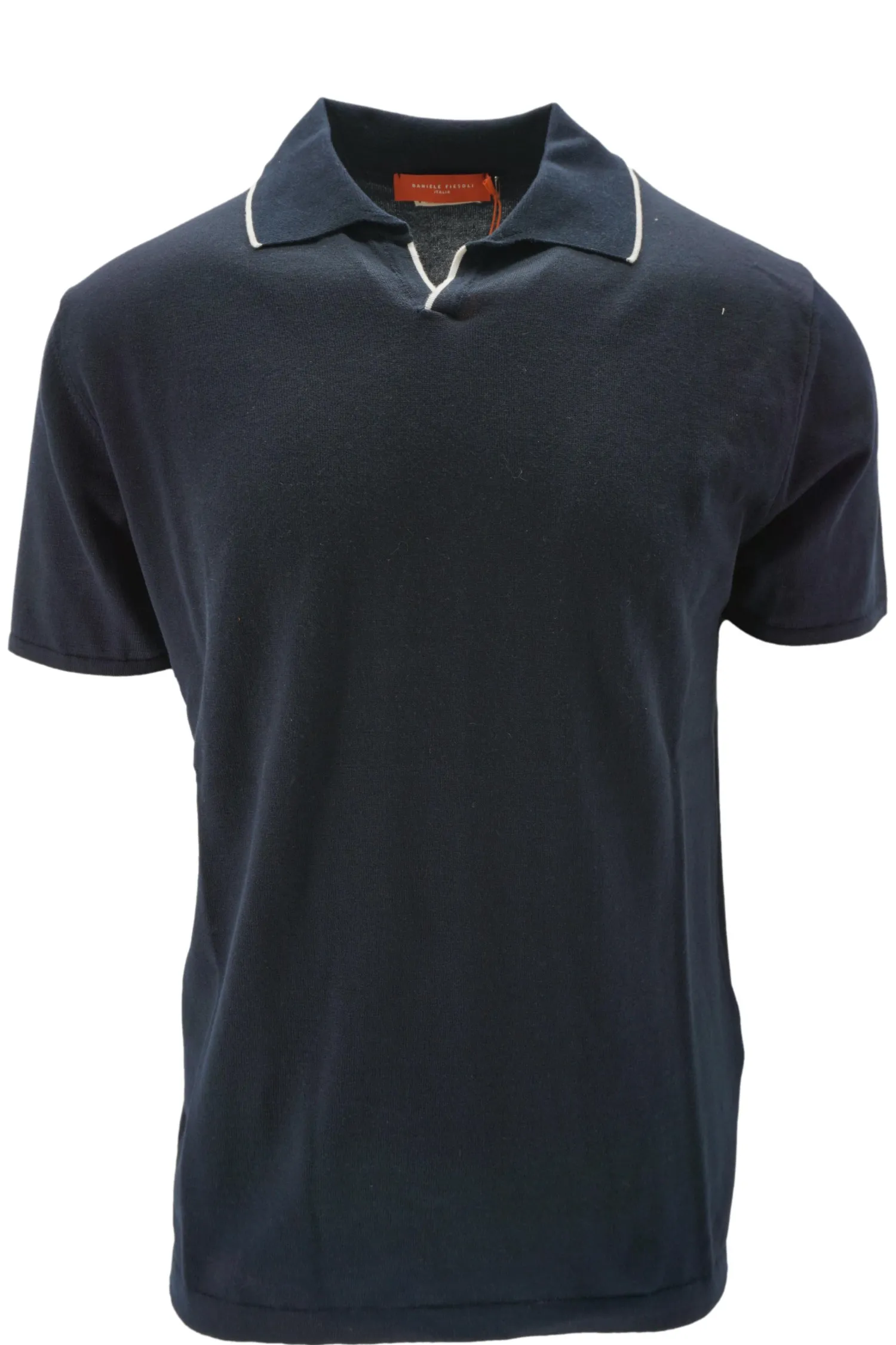 Sale Polo in Cotone con Dettaglio Righino / Uomo Polo