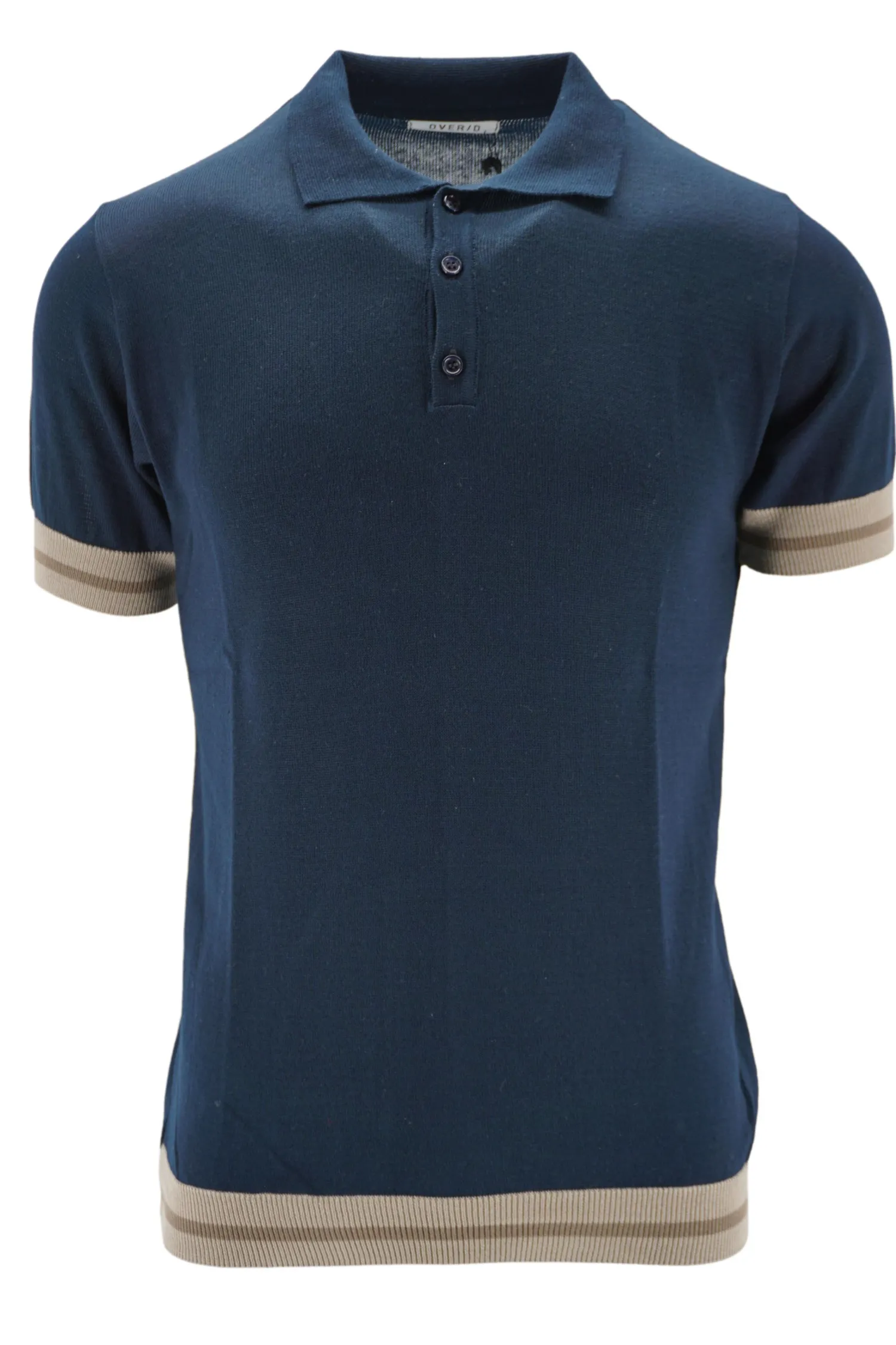 Sale Polo in Cotone con Dettagli a Contrasto / Uomo Polo
