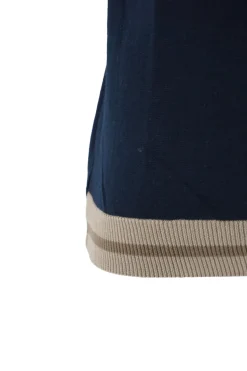 Sale Polo in Cotone con Dettagli a Contrasto / Uomo Polo