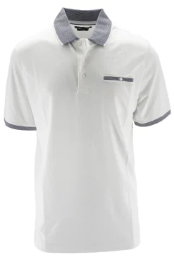 Clearance Polo in Cotone con Taschino / Uomo Polo
