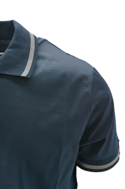 Outlet Polo in Cotone con Zip / Uomo Polo