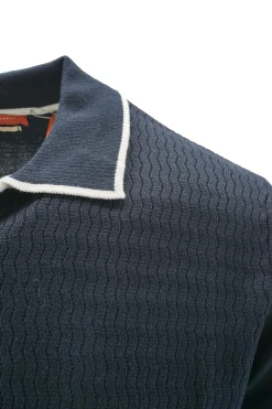 Sale Polo in Cotone Giza con Tramatura / Uomo Polo