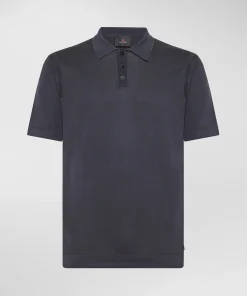 Sale Polo in Cotone / Blu Uomo Polo