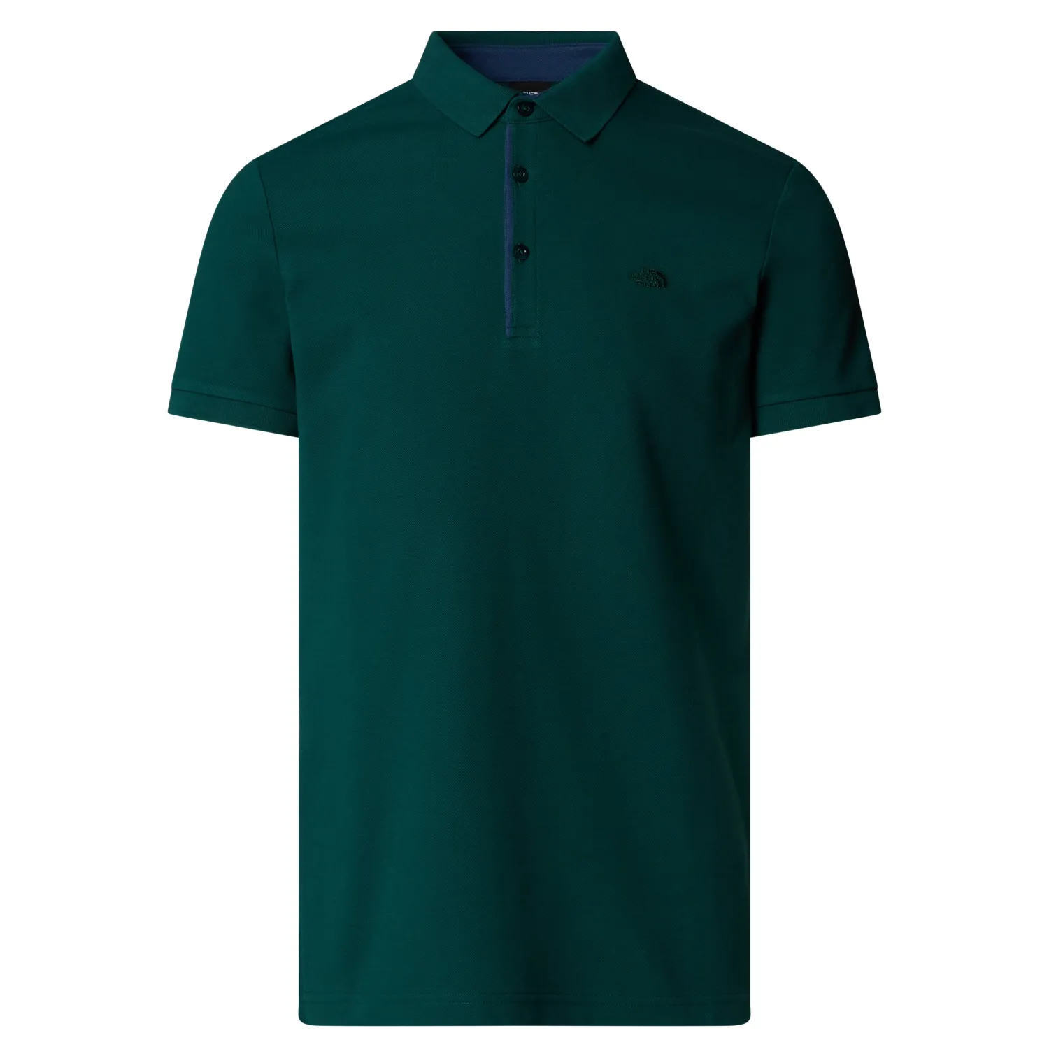 Online Polo in Cotone Piquet con Logo / Uomo Polo