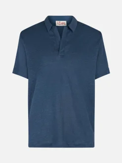 Online Polo in Jersey di Lino / Uomo Polo