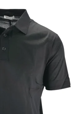 Outlet Polo in Jersey Lucido di Cotone / Uomo Polo