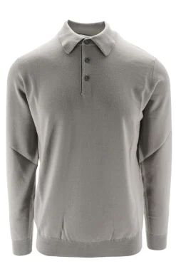 Sale Polo in Maglia in Lana Merino Extrafine / Uomo Maglieria