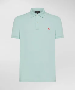 Polo in Piqué di Nylon Stretch Plantago 02 / Uomo Polo