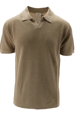 Outlet Polo in Seta con Tramatura / Uomo Polo