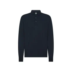 Hot Polo Maniche Lunghe in Cotone / Uomo Polo