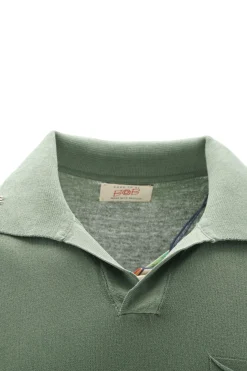 Polo Senza Bottoni in 100% Cotone / Uomo Polo