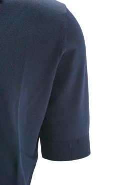 Sale Polo Senza Bottoni in Filo di Cotone / Uomo Polo