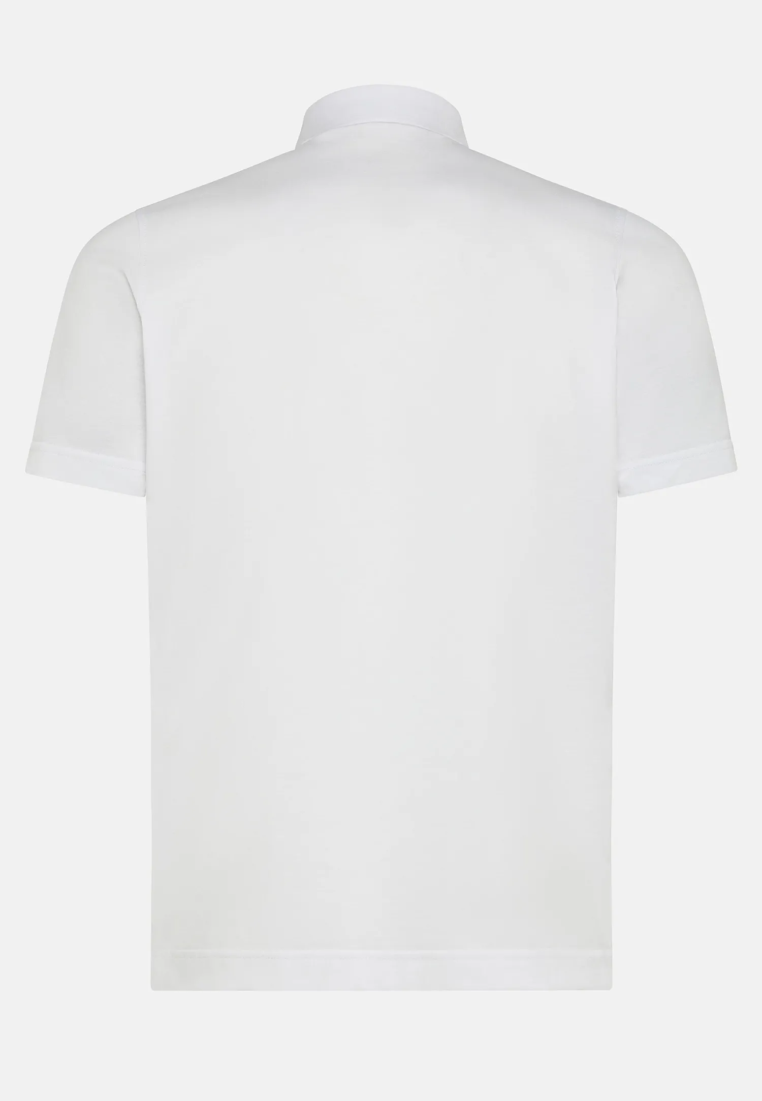 Sale Polo Slim Fit in Cotone Filo di Scozia con Bottoni in Madreperla / Bia Uomo Polo