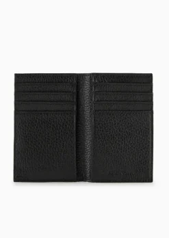 Portacarte bi-fold in Pelle / Uomo Portafogli