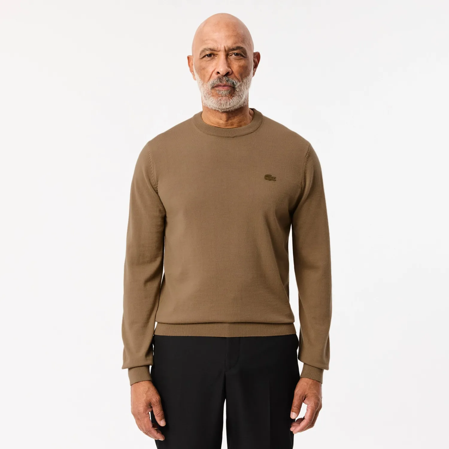 Sale Pullover in Lana Merino con Collo Rotondo / Uomo Maglieria