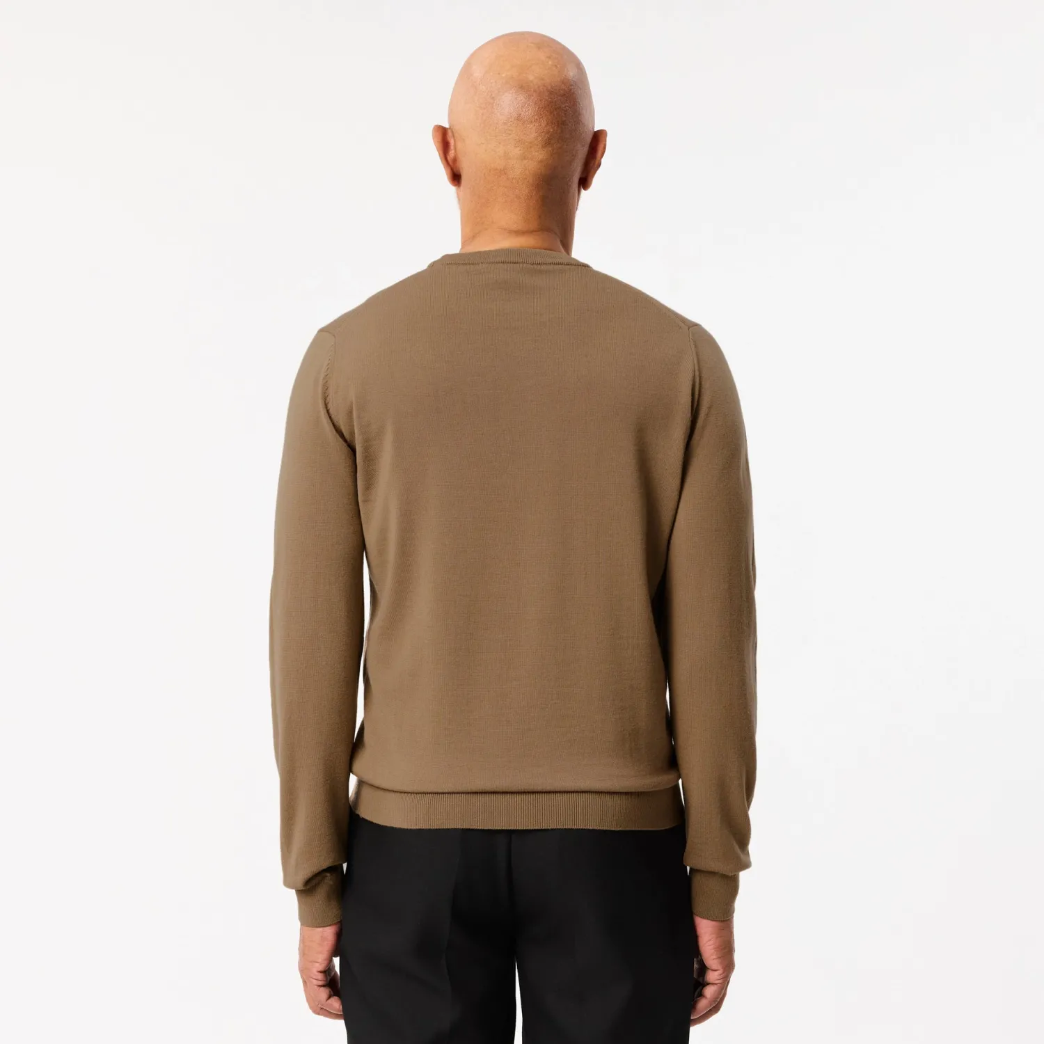 Sale Pullover in Lana Merino con Collo Rotondo / Uomo Maglieria