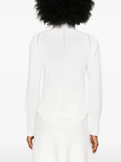 Clearance Pullover in Maglia di Misto Cashmere / Donna Maglieria