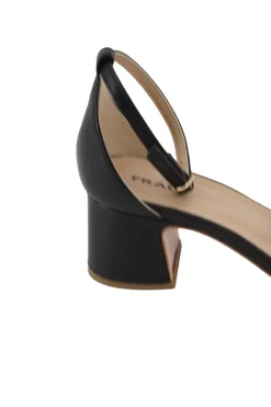 New Sandalo con Tacco in Pelle / Donna Scarpe Basse