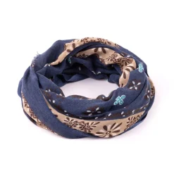 Sale Sciarpa in Lana con Fantasia / Uomo Sciarpe