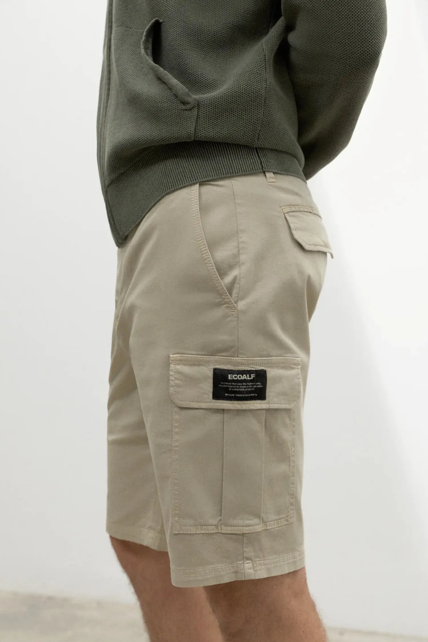 Online Short in Cotone Riciclato / Uomo Pantaloncini