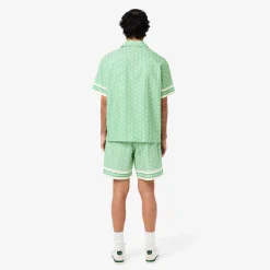 Sale Shorts Leggero con Stampa Monogramma / Uomo Pantaloncini