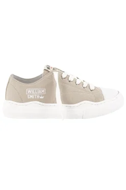 Outlet Sneaker con Doppio Tessuto / Beige Uomo Sneakers