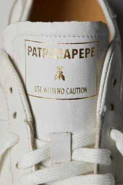 Hot Sneaker in Nappa con Lettering / Donna Sneakers