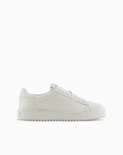 Best Sneaker in Pelle con Logo sul Retro / Uomo Sneakers