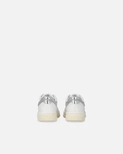 Sale Sneakers in Pelle con Dettagli Metallizzati / Donna Sneakers