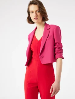 Hot Spencer in Envers Satin / Donna Giacche