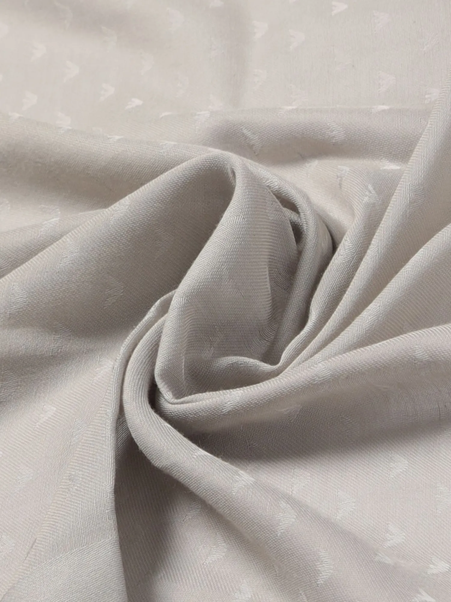 New Stola in Modal e Cotone con Logo Jacquard / Uomo Sciarpe